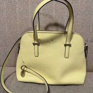 Kate Spade Cedar Street Maise Leather Shoulder Bag - Beautiful Yellow